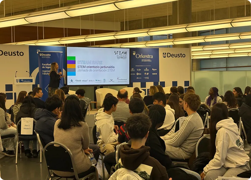La Jornada de orientación STEAM de la Universidad de Deusto